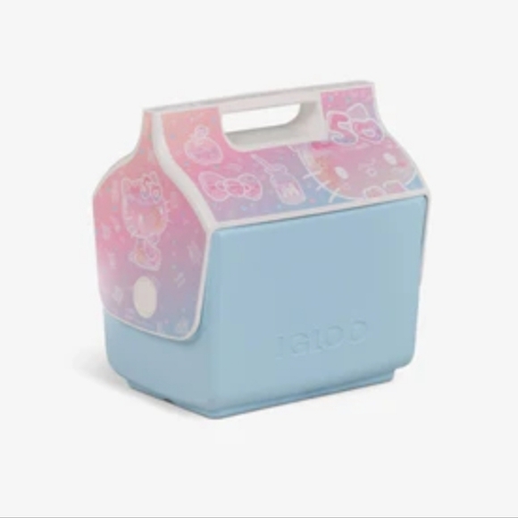 Igloo Blue and Pink Cooler Hello Kitty - Picture 1 of 2